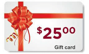 $25 GIFT CARD - Valid After your First Purchase