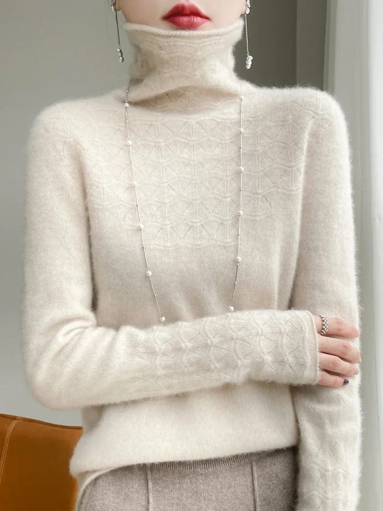 Merina™  Wool Turtleneck Sweater